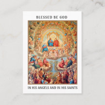 ALLE SAINTS DAY PRAYER FEIERKARTEN