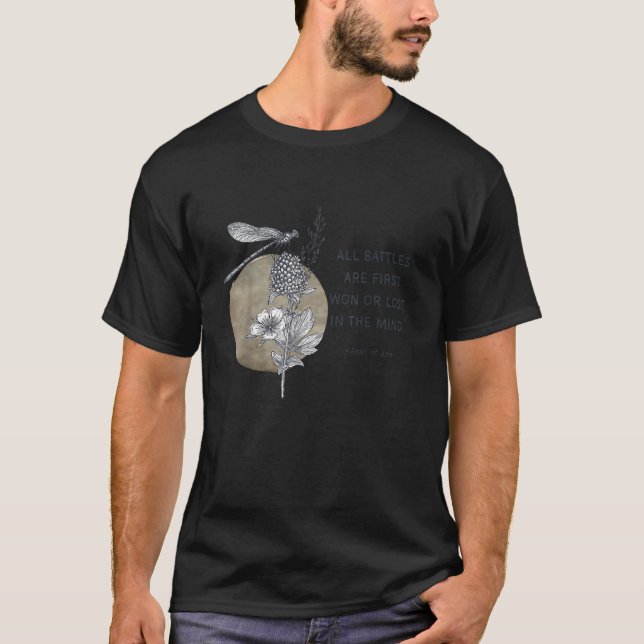 Alle Schlachten sind First Won St Joan of Arc Quot T-Shirt (Vorderseite)