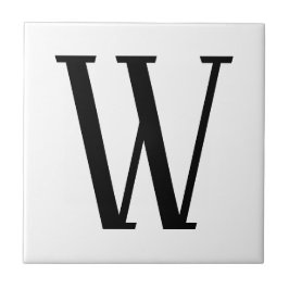 Alle Schreiben | Schwarz-Weiß- oder DIY-Farben Fliese