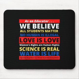 Alle Schüler leben Diversity Bewusstsein gegen Bul Mousepad
