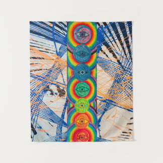 ALLE SEEING CHAKRA WANDTEPPICH