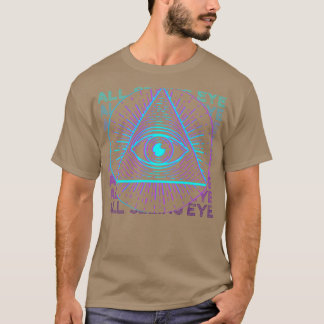 Alle sehen Auge Retro Alle sehen Augengeschenk T-Shirt