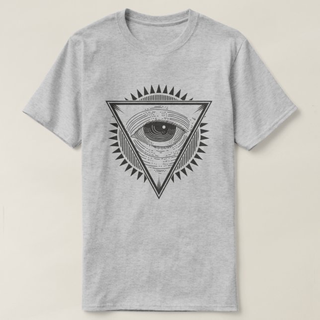 Alle sehen Auge T-Shirt (Design vorne)