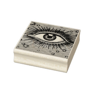 Alle sehenden Augummi-Briefmarke Gummistempel