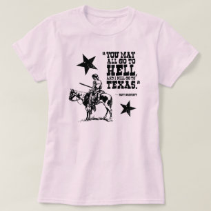 Alle Sie können zu Höllen… Damen T - Shirt geh