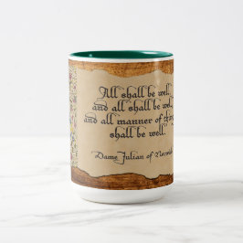 Alle sind gut zweifarbige tasse