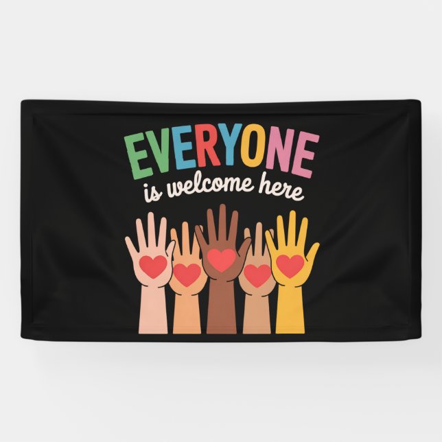 Alle sind hier willkommen banner (Horizontal)