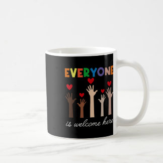 Alle sind hier willkommen Idaho Lehrermädchen Kaffeetasse