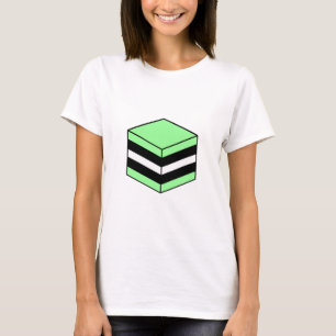 Alle Sorten lizensieren - Minze grün und schwarz T-Shirt