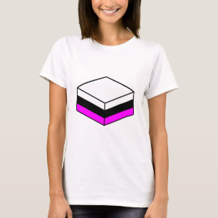 Alle Sorten - Weiß, Schwarz und Magenta T-Shirt