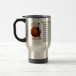 ALLE Spieler-Namen auf Geschenken für einen Reisebecher