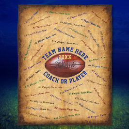 Alle Spieler, Personalisierte Fußballtrainer Gesch Fleecedecke