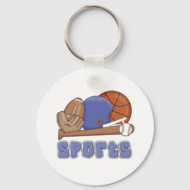 Alle Sportarten Schlüsselanhänger (Vorderseite)