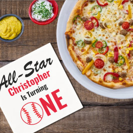 Alle Star Baseball 1. Geburtstag Serviette