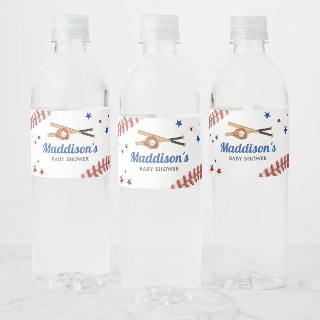 Alle Star Baseball Baby Dusche (Flaschen)