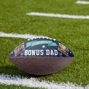 Alle Star Bonus Vater Custom Foto Football