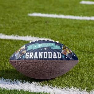 Alle Star Granddad   Foto für kundenspezifische Gr Football