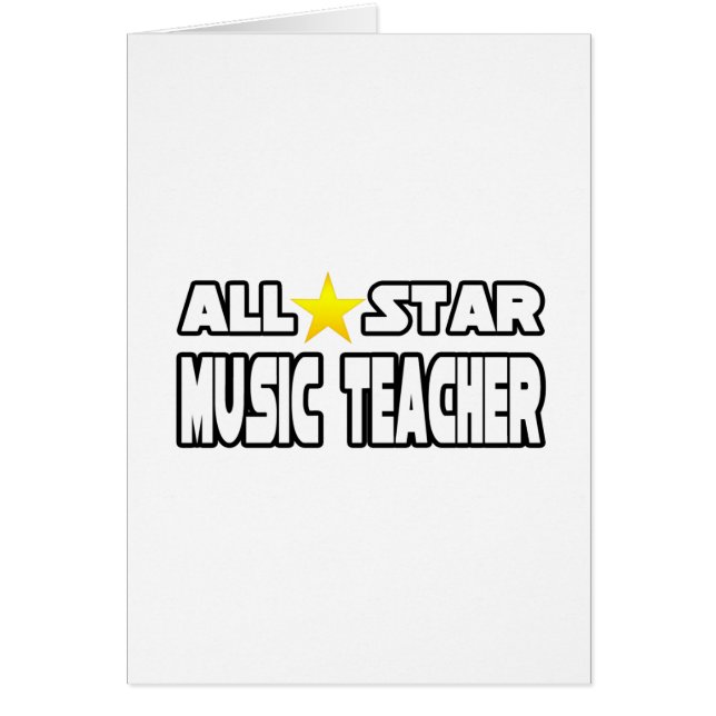 Alle Star Music Teacher (Vorne)