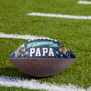 Alle Star Papa   Foto für kundenspezifische Großge Football