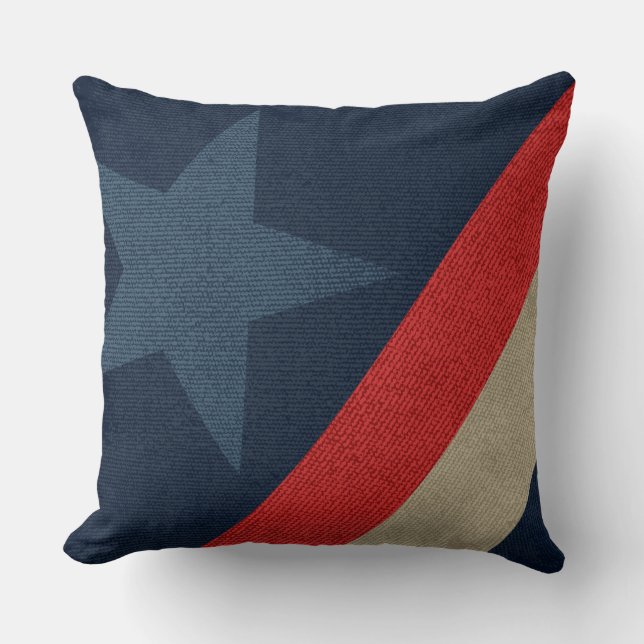 Alle Star Patriotic Artistry Kissen (Vorderseite)
