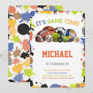 Alle Star Sport Einladungen