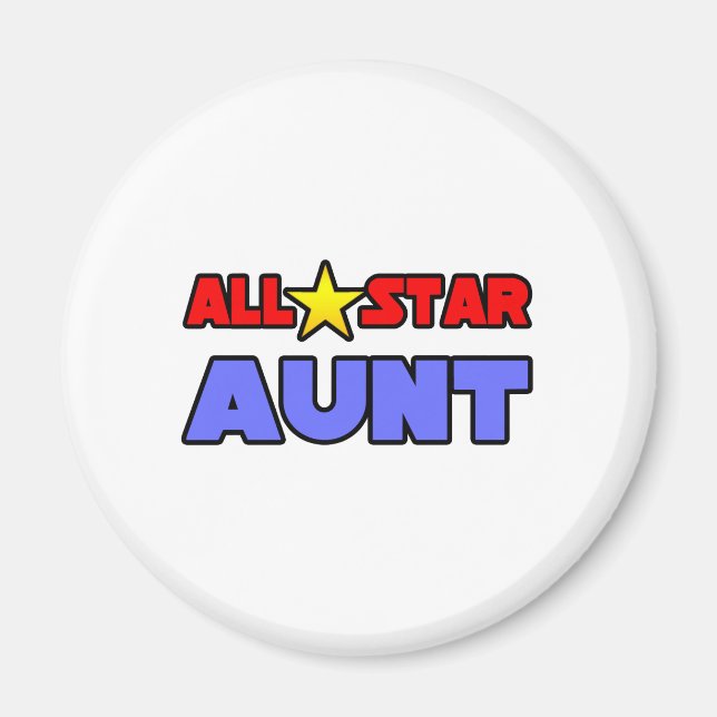 Alle Star Tante Magnet (Vorne)