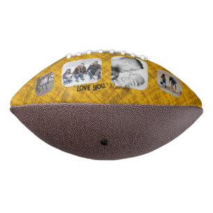 Alle Star Vater Green und Gold Basketball Football