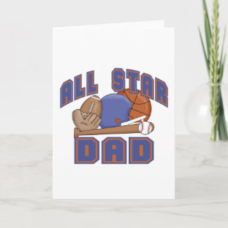 Alle Star Vater SPORTS Karte