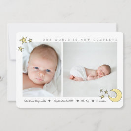 alle Sterne im Himmel leuchten gelb