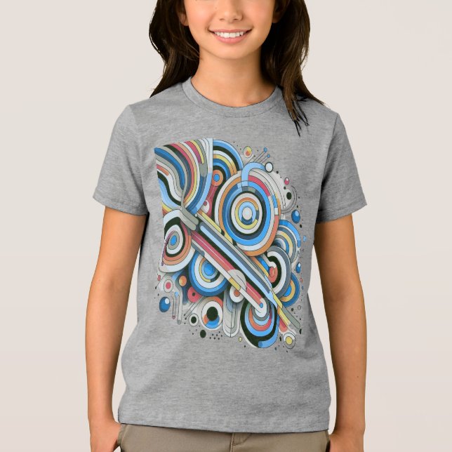 Alle T - Shirt der Farbreihenbogenpalette (Vorderseite)