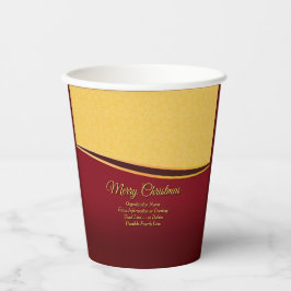 ALLE Textorganisation ändern 20xx Weihnachtszeit P Pappbecher