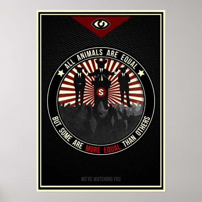 Alle Tiere sind gleich Poster (Vorne)