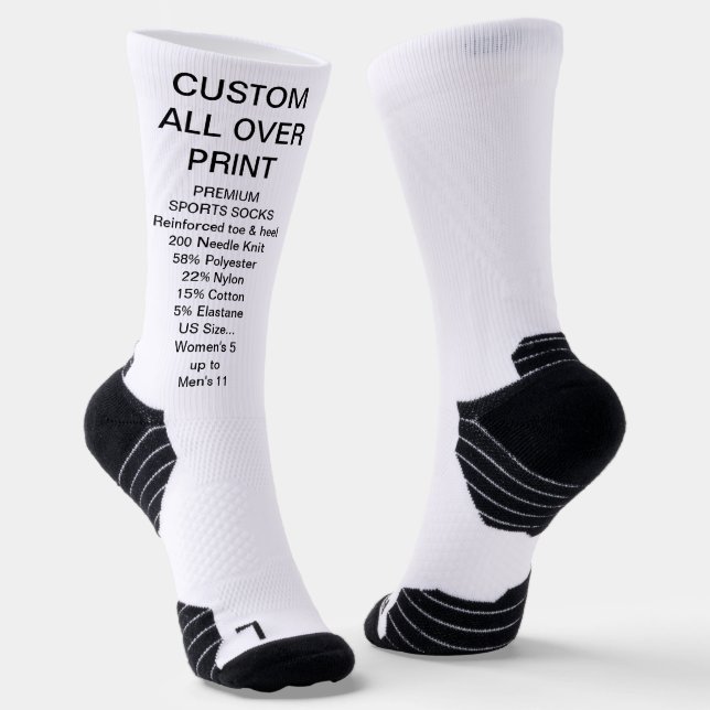 ALLE ÜBER DRUCKPRÄMIENSPORTSOCKS VERFÜGBAR SOCKEN (Gewinkelt)