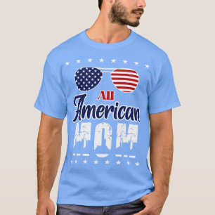 Alle US-Flaggensonnenbrillen der amerikanischen MA T-Shirt