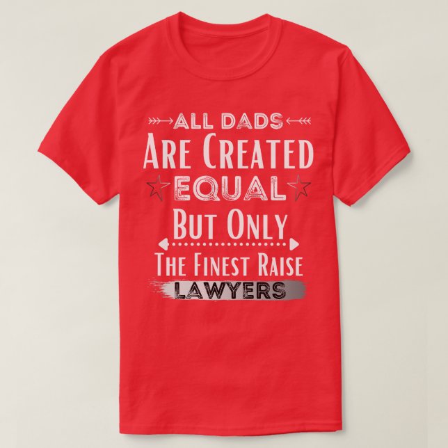 Alle Vater sind gleich, aber nur die beste Rai. T-Shirt (Design vorne)