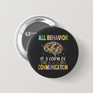Alle Verhaltensweisen sind eine Form der Kommunika Button