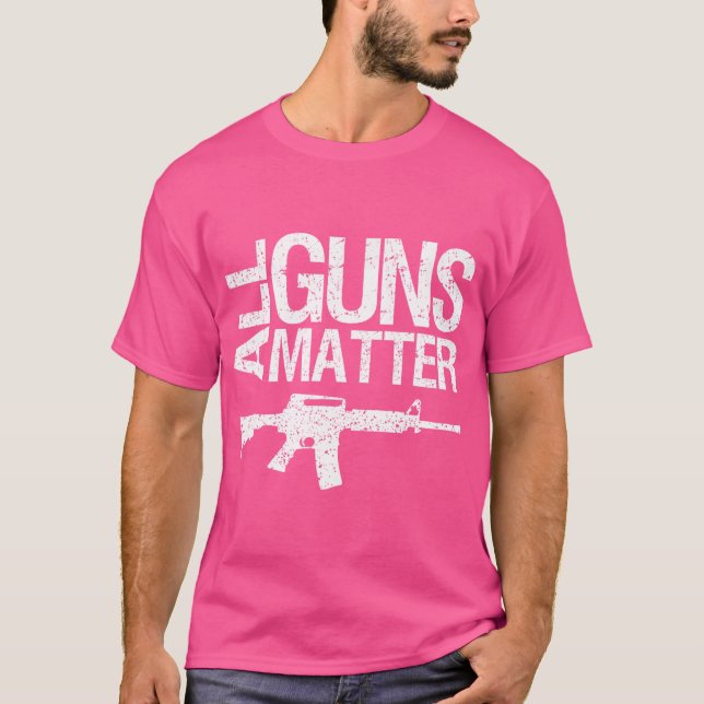 Alle Waffen sind wichtig T-Shirt (Vorderseite)