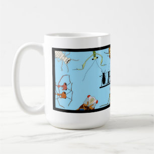 Alle Wanzen auf einer Tasse! Kaffeetasse