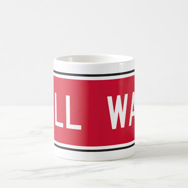 Alle Wege Classic Red Traffic Street Sign Kaffeetasse (Von Creator hochgeladen)