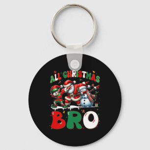 Alle Weihnachten Bro Xmas Santa Elf Snowman Dabbin Schlüsselanhänger