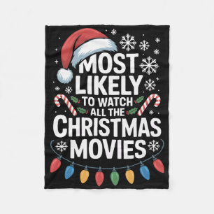 Alle Weihnachtsfilme, die am ehesten Holi sehen we Fleecedecke