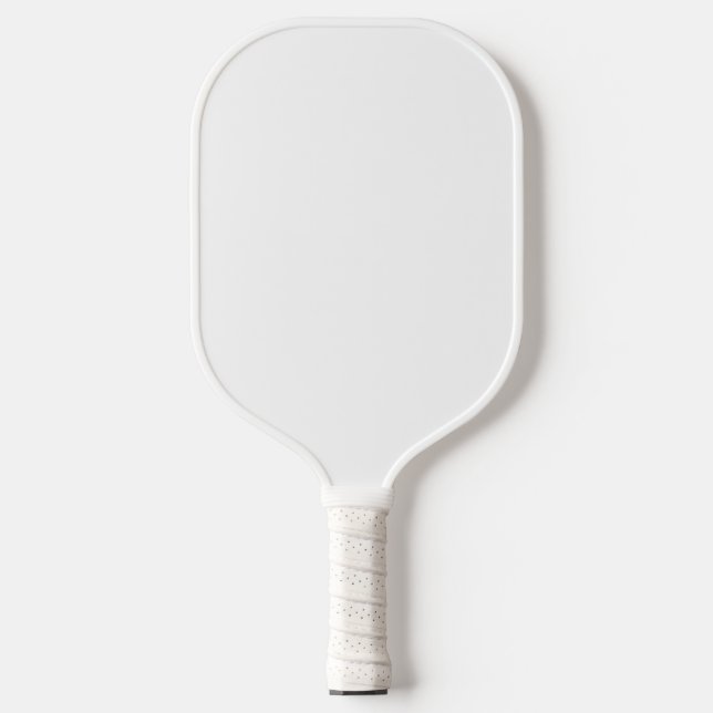 Alle weiß pickleball schläger (Vorderseite)