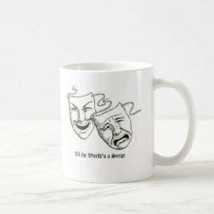 alle Welten eine Bühne Kaffeetasse