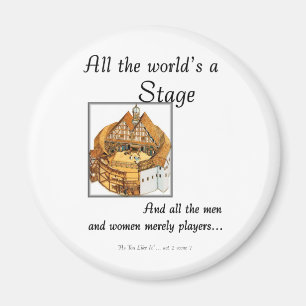 Alle Welten eine Bühne Magnet