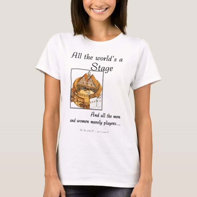 Alle Welten eine Bühne T-Shirt (Vorderseite)
