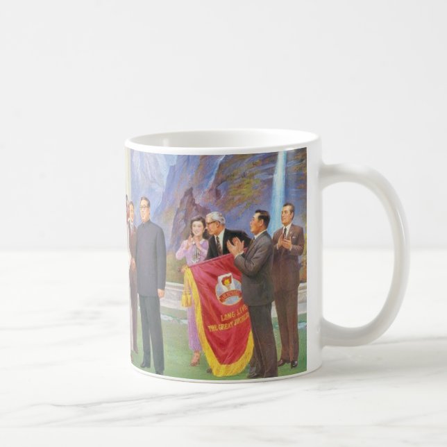 Alle WeltLieben liebe Leader Kaffeetasse (Rechts)