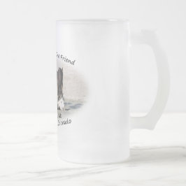 Alle wir haben diesen einen Freund Mattglas Bierglas