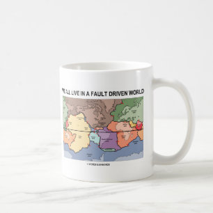 Alle wir leben in einer Störung gefahrenen Welt Kaffeetasse
