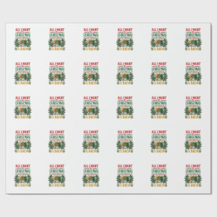 Alle wollen Weihnachtsbrau-Biergläser Tannen-Hopfe Geschenkpapier