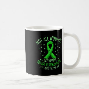 Alle Wunden sind sichtbare psychische Bewusstseins Kaffeetasse